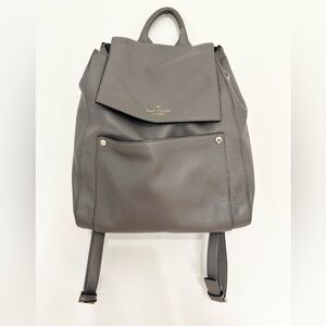 Kate Spade Hamilton Gray Backpack Satchel Shoulder Bag